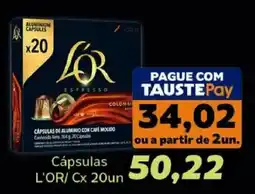 Supermercados Tauste Cápsulas l'or oferta