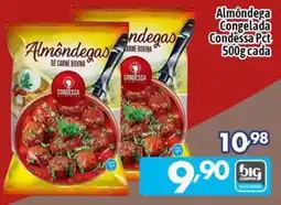 Supermercados Big Compra Almôndegas de carne bovina oferta