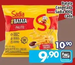Supermercados Big Compra Batata congelada sadia palito oferta