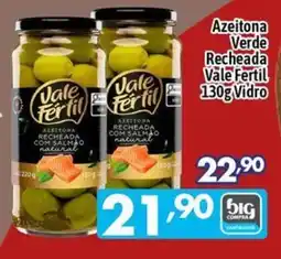 Supermercados Big Compra Azeitona verde recheada vale fertil oferta