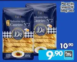 Supermercados Big Compra Macarrão caseiro de oferta