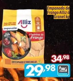 Supermercados Big Compra Empanado de Frango Alliz à Granel kg oferta