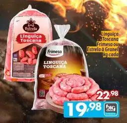 Supermercados Big Compra Linguiça Toscana oferta