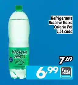 Supermercados Big Compra Refrigerante BioLeve Baixa Caloria Pet oferta