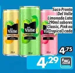 Supermercados Big Compra Suco Pronto Del Valle oferta