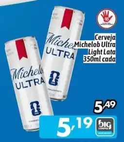Supermercados Big Compra Cerveja Michelob Ultra Light Lata oferta