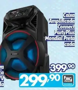Supermercados Big Compra Caixa Amplificada Connect PartyPlus Mondial Preta oferta
