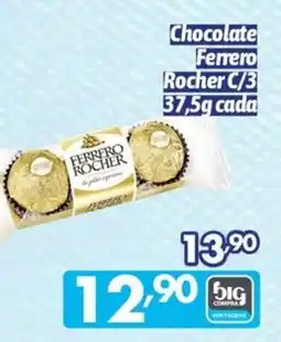 Supermercados Big Compra Chocolate Ferrero Rocher C/3 oferta