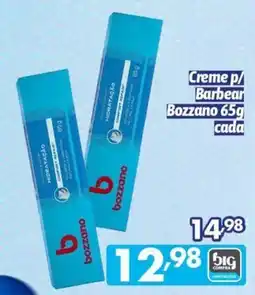 Supermercados Big Compra Creme p/ Barbear Bozzano oferta