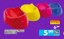 Supermercados Big Compra Comedouro Loopy Plástico oferta