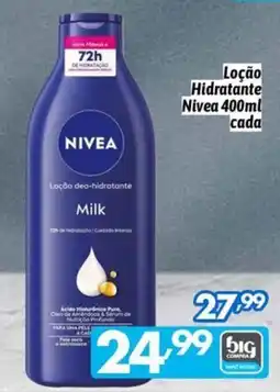 Supermercados Big Compra Loção deo-hidratante milk oferta