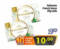 Supermercados Big Compra Sabonete francis suave oferta