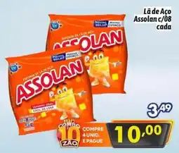 Supermercados Big Compra Lã de Aço Assolan oferta