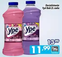 Supermercados Big Compra Desinfetante Ypê Bak oferta