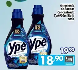 Supermercados Big Compra Amaciante de roupas concentrado ypê oferta