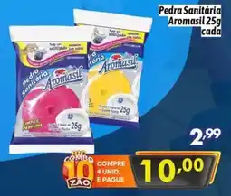 Supermercados Big Compra Pedra Sanitária Aromasil oferta