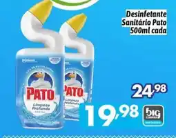 Supermercados Big Compra Desinfetante Sanitário Pato oferta