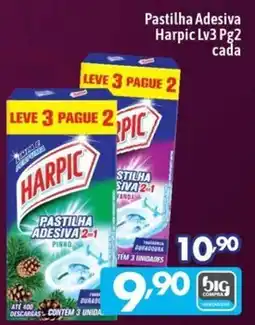 Supermercados Big Compra Pastilha adesiva harpic 2-1 oferta