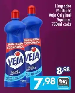 Supermercados Big Compra Limpador Multiuso Veja Original Squeeze oferta