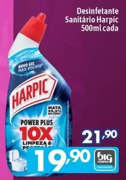 Supermercados Big Compra Desinfetante Sanitário Harpic oferta