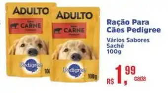 Supermercados Mateus Ração para cães pedigree oferta