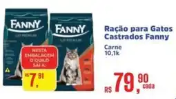 Supermercados Mateus Ração para Gatos Castrados Fanny oferta