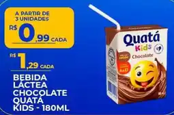 Supermercado Precito bebida lactea chocolate quatá kids oferta