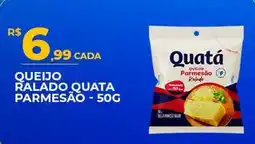 Supermercado Precito queijo ralado quata parmesão oferta