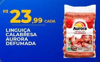 Supermercado Precito Linguiça calabresa aurora defumada oferta