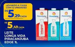 Supermercado Precito Leite longa vida piracanjuba edge 1l oferta