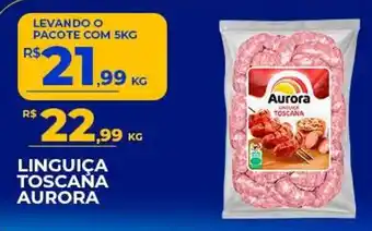 Supermercado Precito Linguiça Toscana Aurora oferta