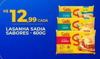 Supermercado Precito Lasanha sadia sabores oferta
