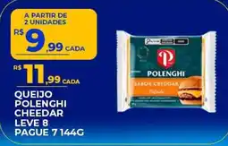 Supermercado Precito Queijo polenghi cheddar oferta