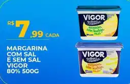Supermercado Precito Margarina com sal e sem sal vigor oferta