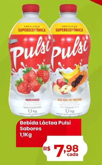 Bebida Láctea Pulsi Sabores