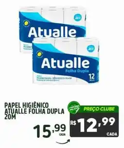 Rede Parceria Papel higiênico atualle folha dupla oferta