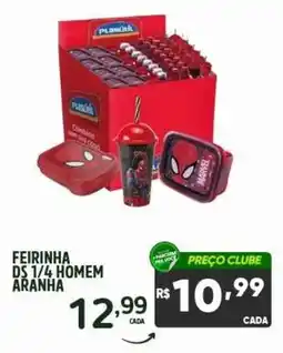 Rede Parceria Feirinha ds 1/4 homem aranha oferta