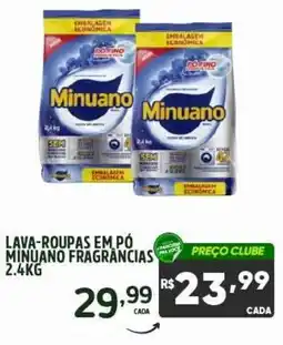 Rede Parceria Lava-roupas em pó minuano fragrâncias oferta
