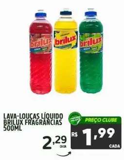Rede Parceria Lava-louças líquido brilux fragrâncias oferta