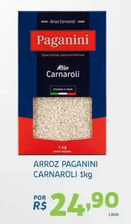 Bergamais Supermercados Arroz paganini carnaroli oferta