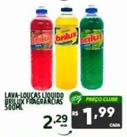 Rede Parceria Lava-louças líquido brilux fragrâncias oferta