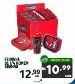 Rede Parceria feirinha ds 1/4 homem aranha oferta