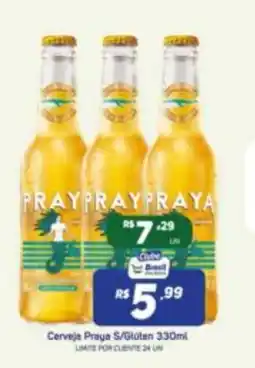Brasil Atacadista Cerveja Praya S/Gluten oferta