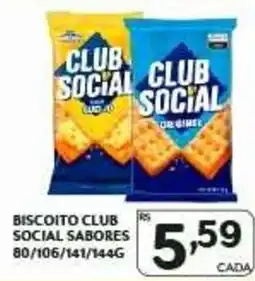 Rede Parceria Biscoito club social sabores oferta