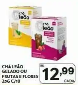 Rede Parceria Chá Leão Gelado Ou Frutas E Flores oferta