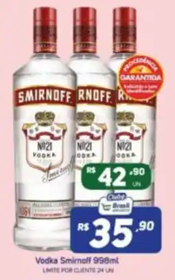 Brasil Atacadista Vodka smirnoff oferta