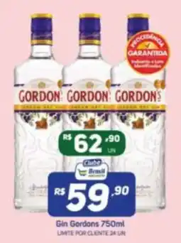 Brasil Atacadista Gin Gordons oferta