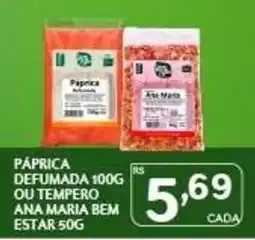 Rede Parceria Paprica defumada ou tempero ana maria bem estar oferta