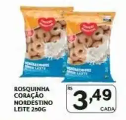 Rede Parceria Rosquinha coração nordestino leite oferta