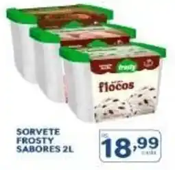 Rede Parceria Sorvete frosty sabores oferta